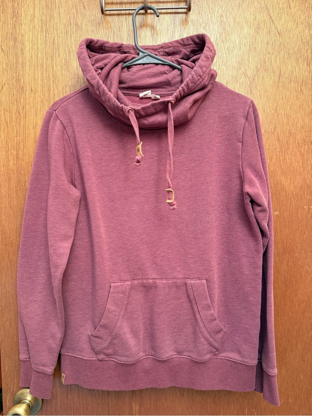tentree Women's Cowl Neck Sweater - Dusty Rose